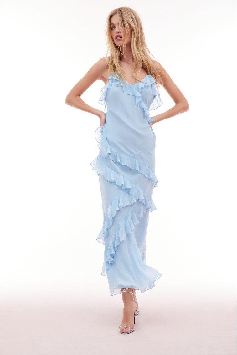 Rialto Silk Maxi Dress Product Image