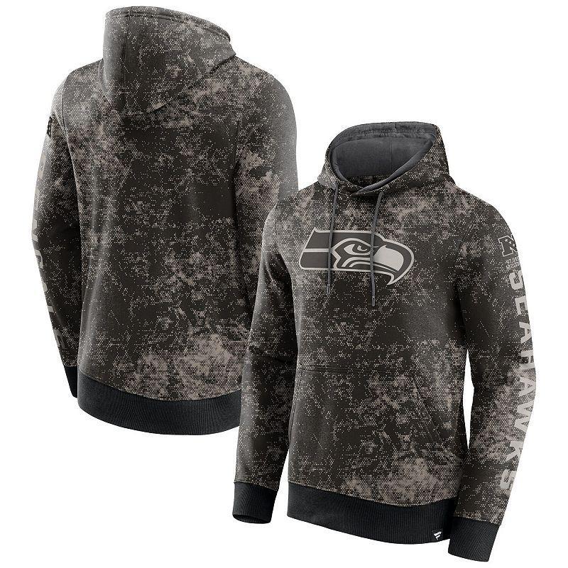 Mens Fanatics Branded /Gray Philadelphia Eagles out Tonal Pullover Hoodie Product Image