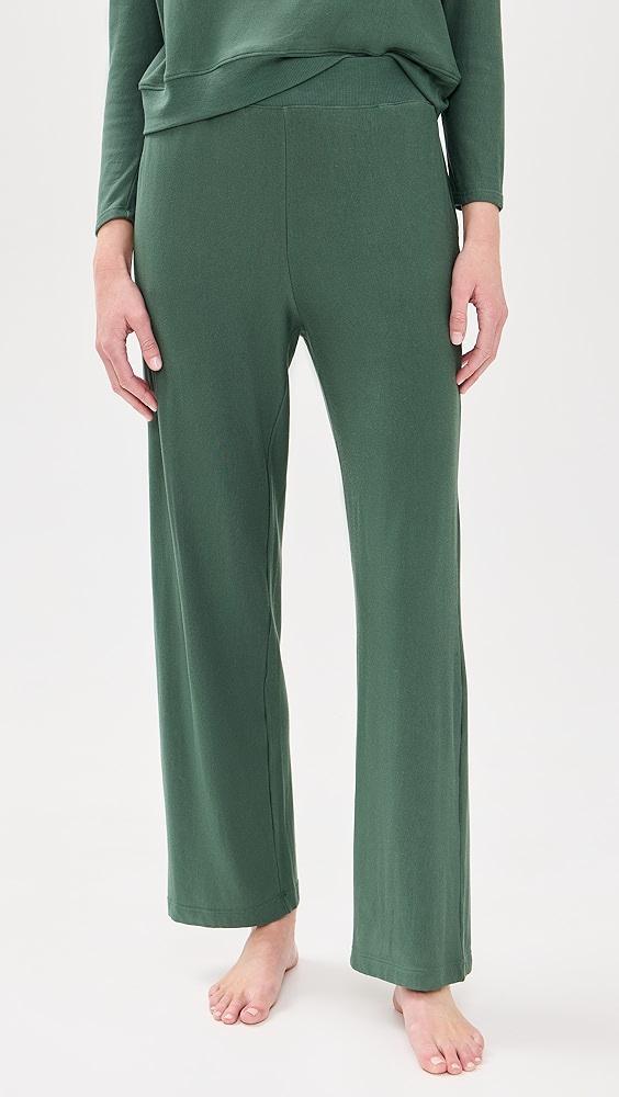 Eberjey Softest Sweats Straight Pants | Shopbop Product Image