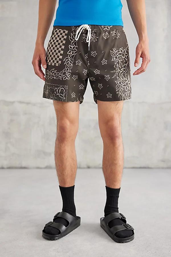 Standard Cloth Printed Fixed Waist Board Short Mens at Urban Outfitters Product Image