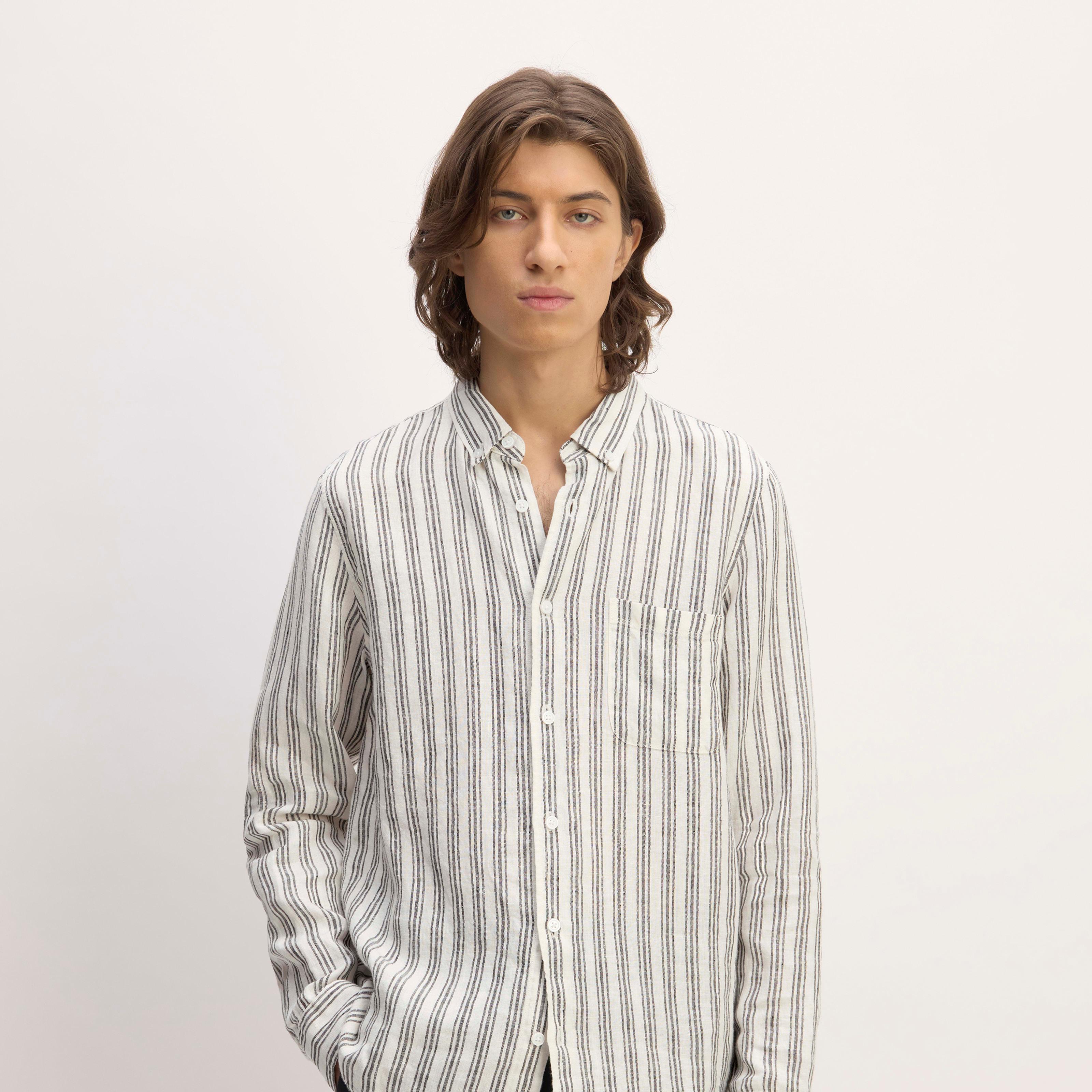 Mens Classic Shirt in Linen by Everlane Product Image