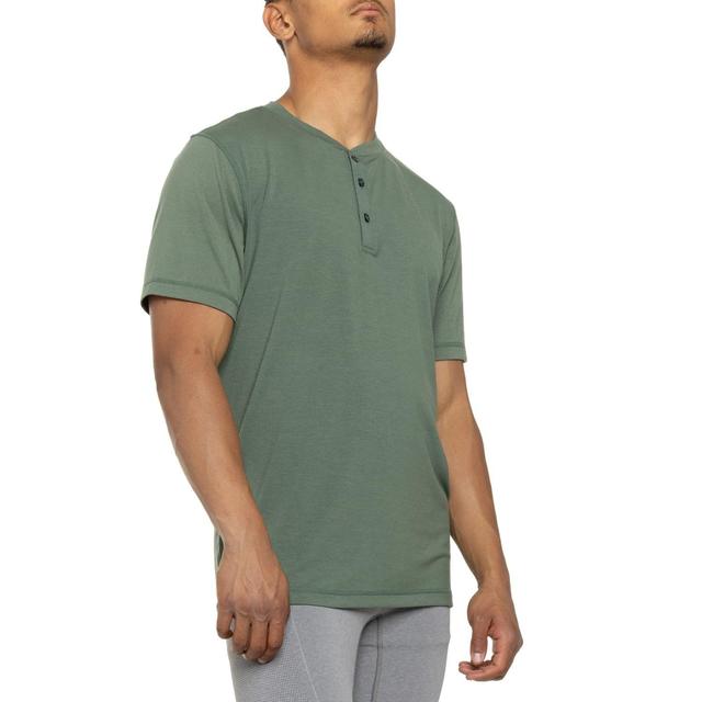 Gaiam Rejuvenate Henley Shirt - Short Sleeve Product Image