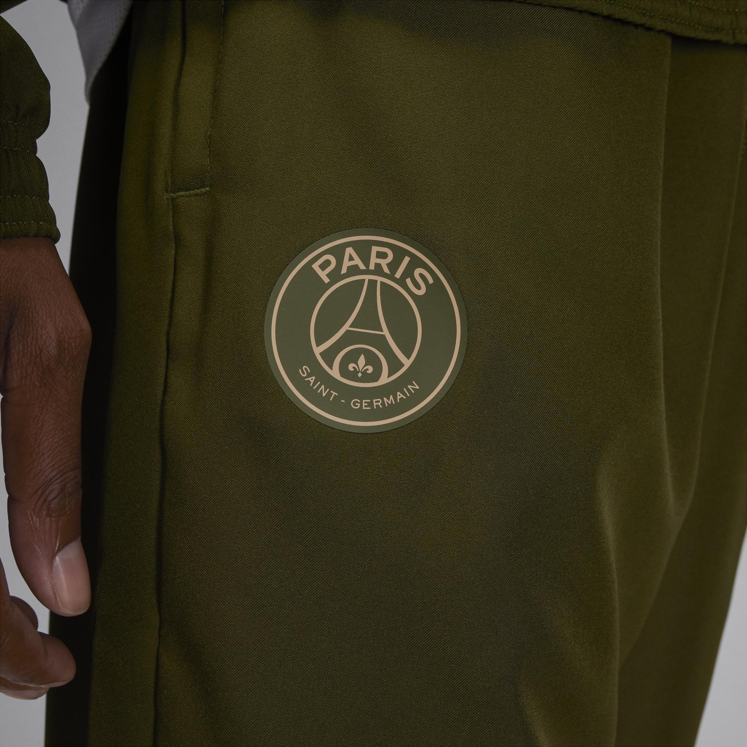 Mens Jordan Brand  Olive Paris Saint-Germain 2023/24 Fourth Strike Full-Zip Track Jacket & Pants Set Product Image