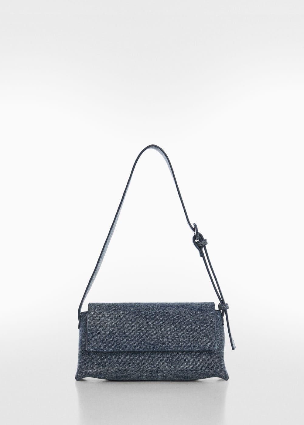 MANGO - Denim shoulder bag - One size - Women Product Image