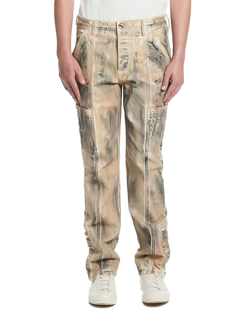 Mens Stretch Denim Carpenter Pants Product Image