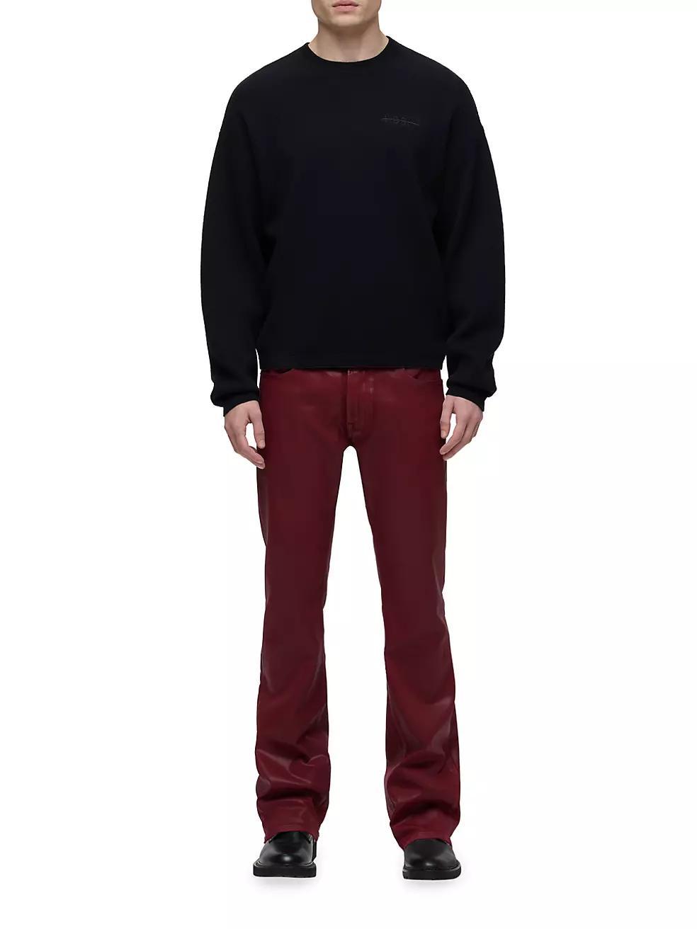 Walker Kick Flare Coated Pants Product Image