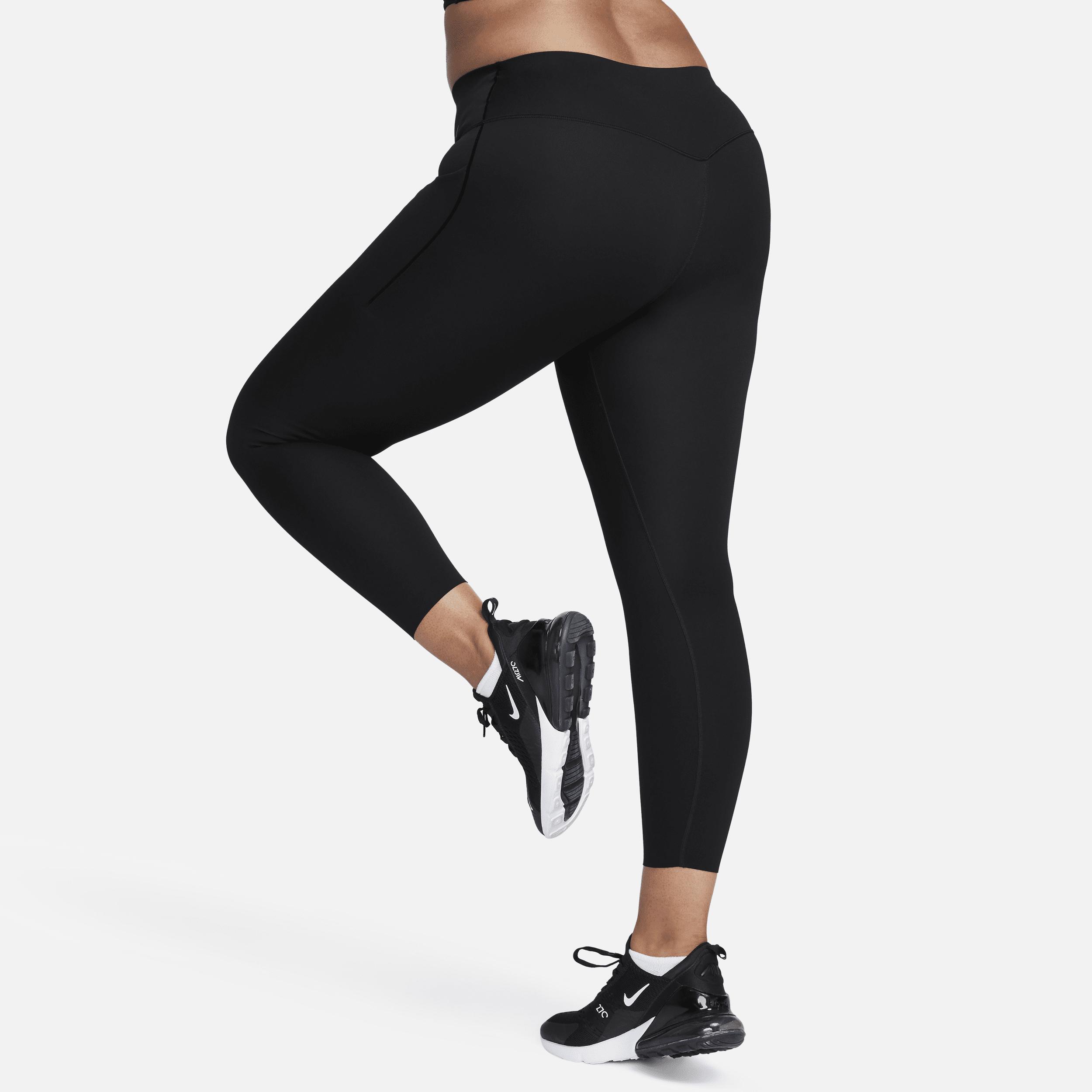 Nike Womens Universa -Support Mid-Rise 7/8 Leggings with Pockets Product Image