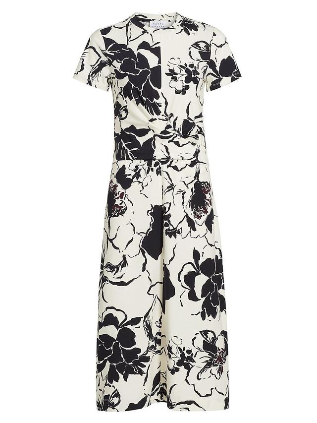 Womens Mac Floral Twist Midi-Dress Product Image