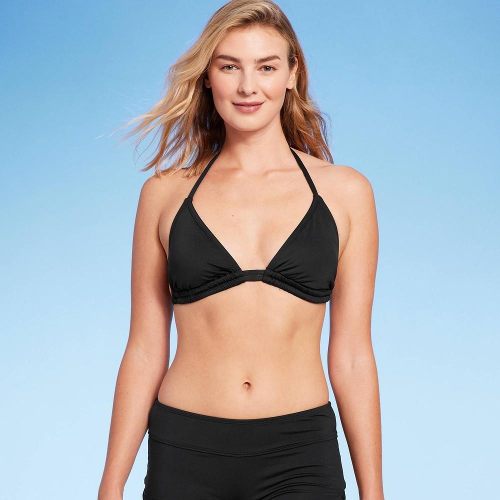 Womens Double Tunnel Bikini Top - Kona Sol Black M Product Image