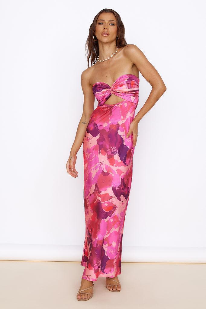 Time Stops Maxi Dress Pink product image