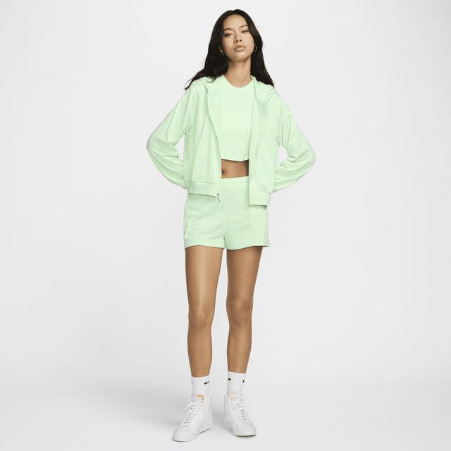 Womens Nike Sportswear Chill Terry Loose Full-Zip French Terry Hoodie Product Image