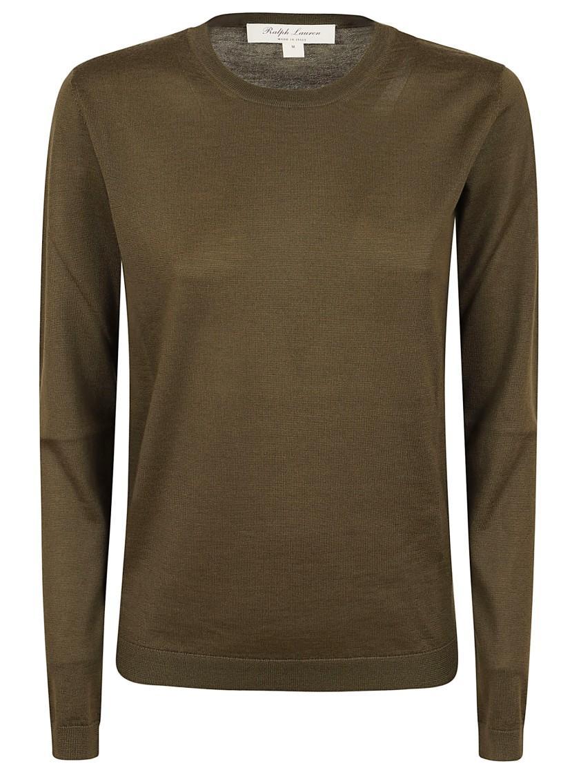 POLO RALPH LAUREN Cashmere Knit Sweater In Green Product Image