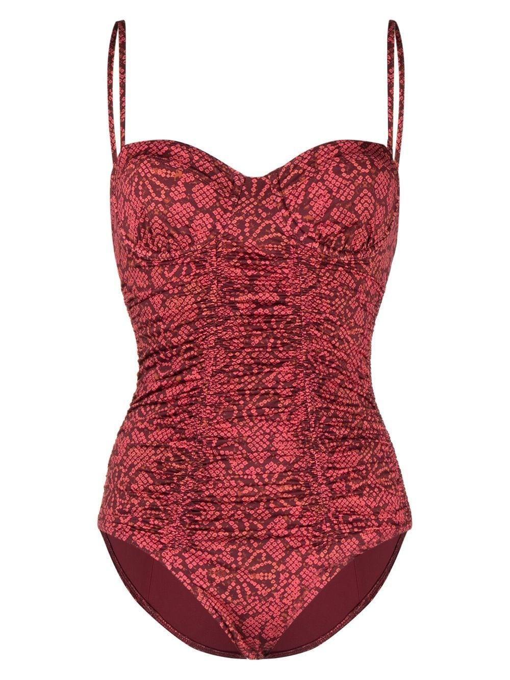 Bahia One-piece Swimsuit In Red Product Image