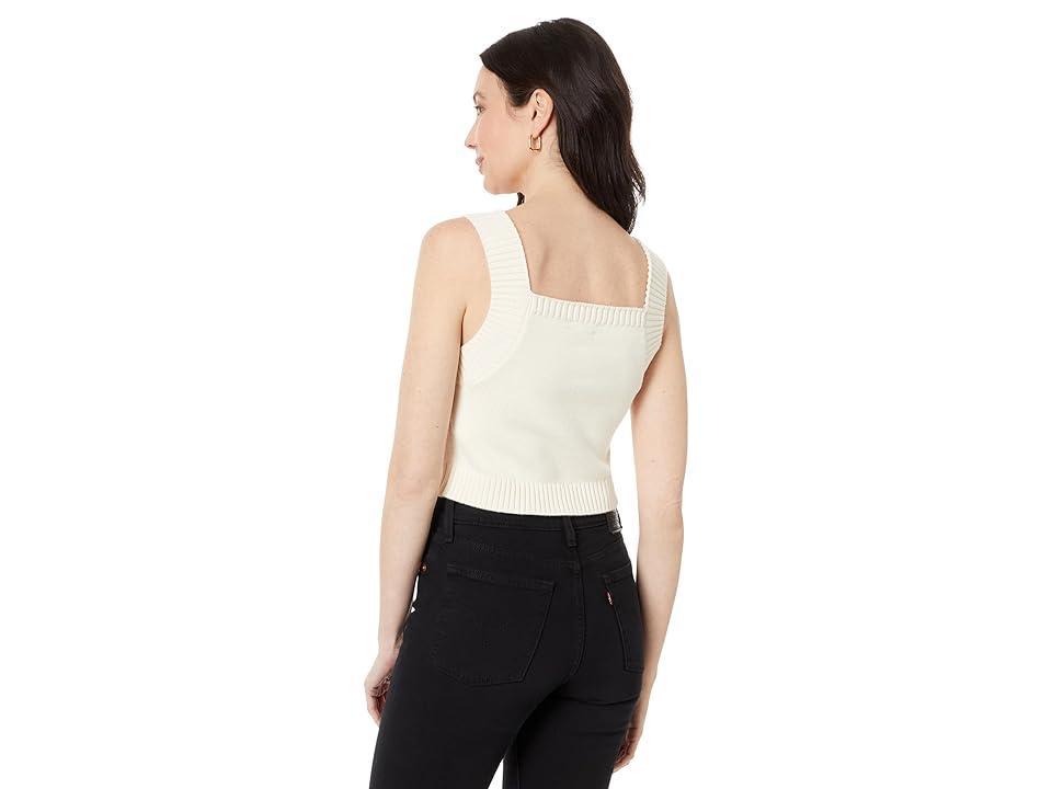 Lilla P Sweater Tank (Ivory) Women's Clothing Product Image