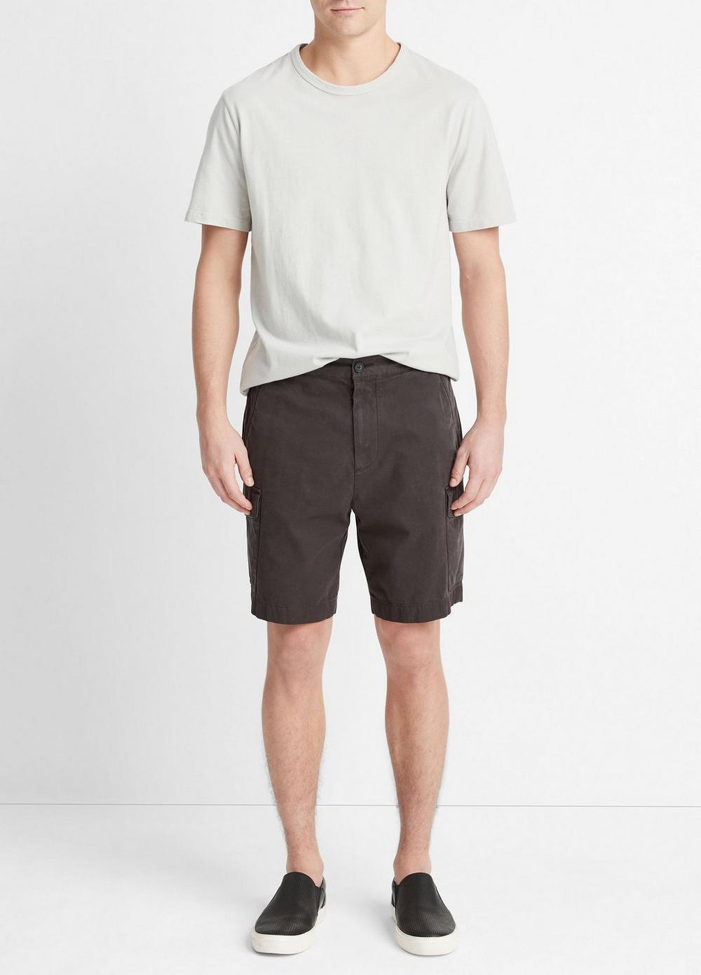 Garment Dye Cotton Twill Cargo Short Product Image