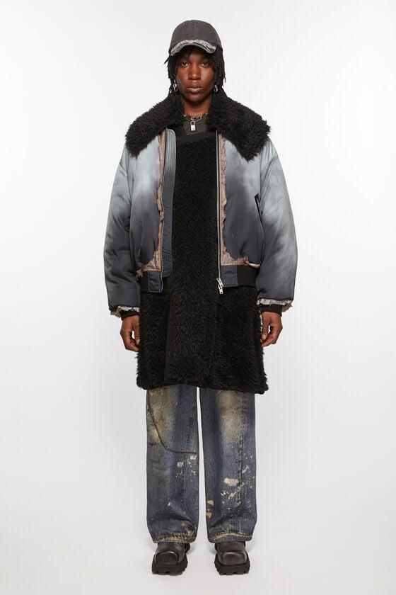 Bomber layered coat Product Image