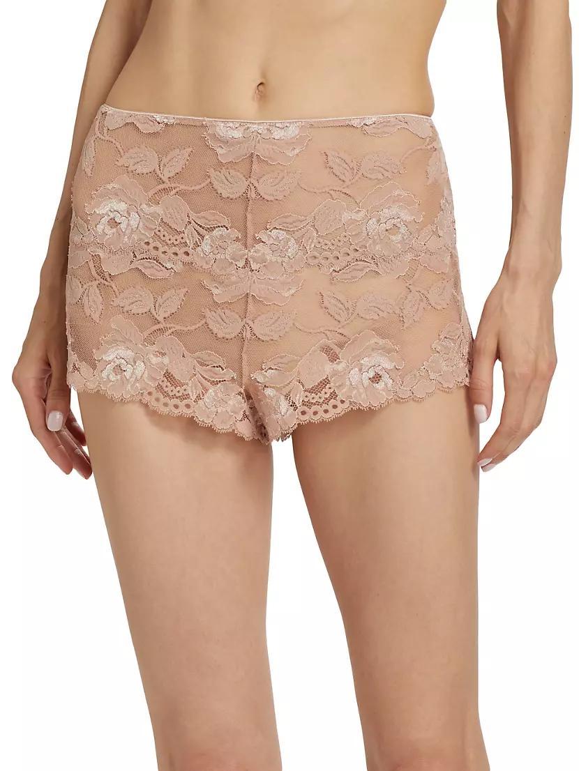 Imagine Floral Lace Lounge Shorts Product Image