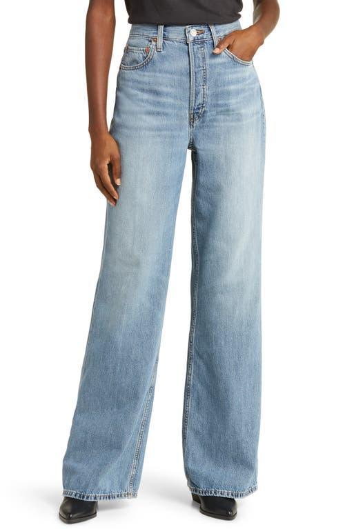 Re/Done 70s Ultra High Waist Wide Leg Jeans Product Image