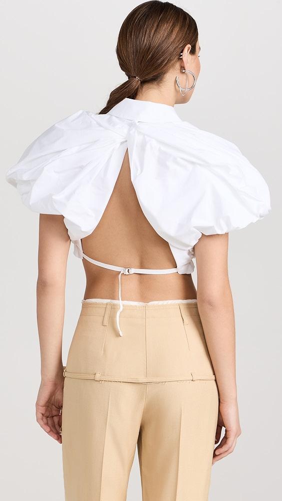 Jacquemus La Chemise Pavane Top | Shopbop Product Image