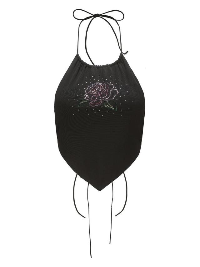 Mara Rose Top (Black) (Final Sale) Product Image