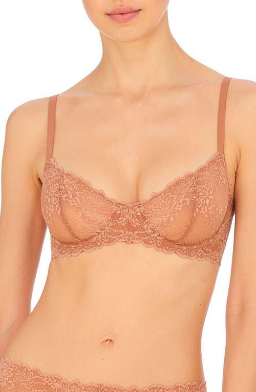 Natori Heavenly Lace Convertible Balconette Bra Product Image