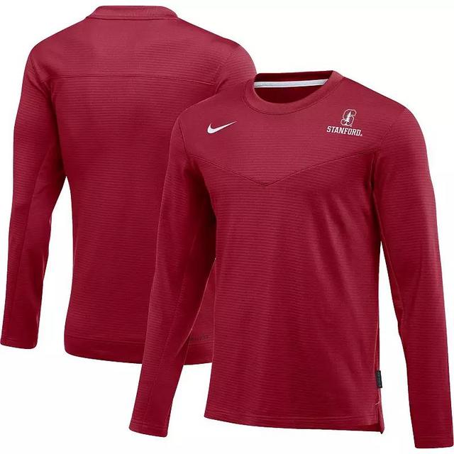 Mens Nike Cardinal Stanford Cardinal 2022 Game Day Sideline Performance Long Sleeve T-Shirt Product Image