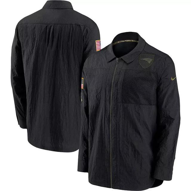 Mens Nike New England Patriots 2020 Salute To Service Sideline Full-Zip Jacket Product Image