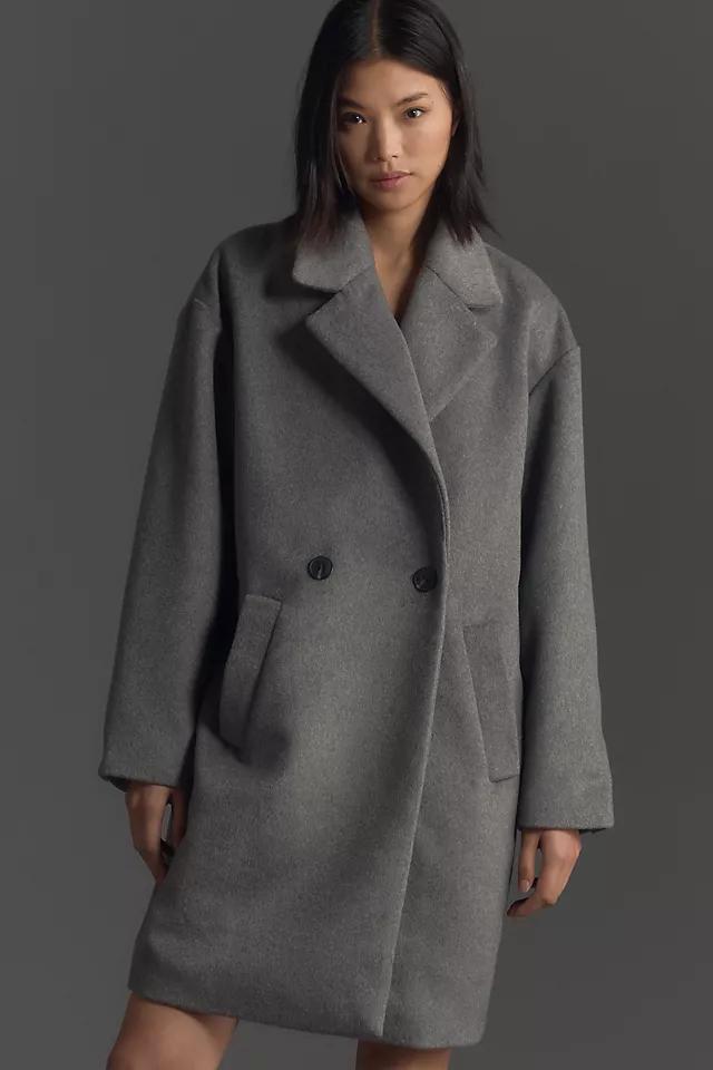 Maeve Relaxed Cocoon Coat Product Image