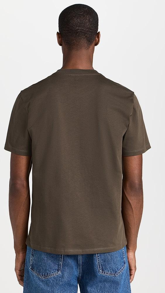 AMI Red Adc Tee Shirt | Shopbop Product Image