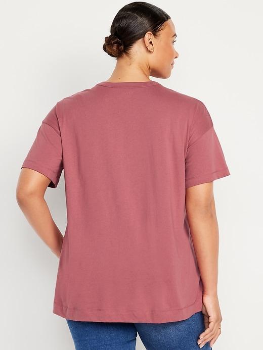 Oversized EveryWear Tunic T-Shirt Product Image