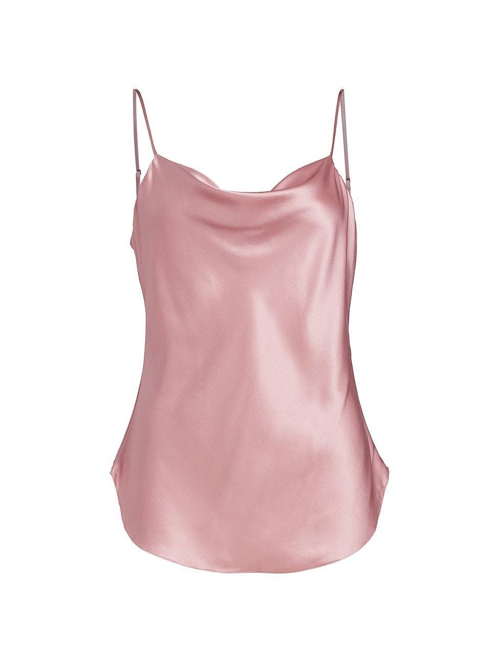 Womens Marta Silk Cowlneck Cami Top Product Image