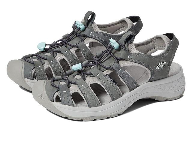 KEEN Astoria West Leather (Magnet/Vapor) Women's Shoes Product Image