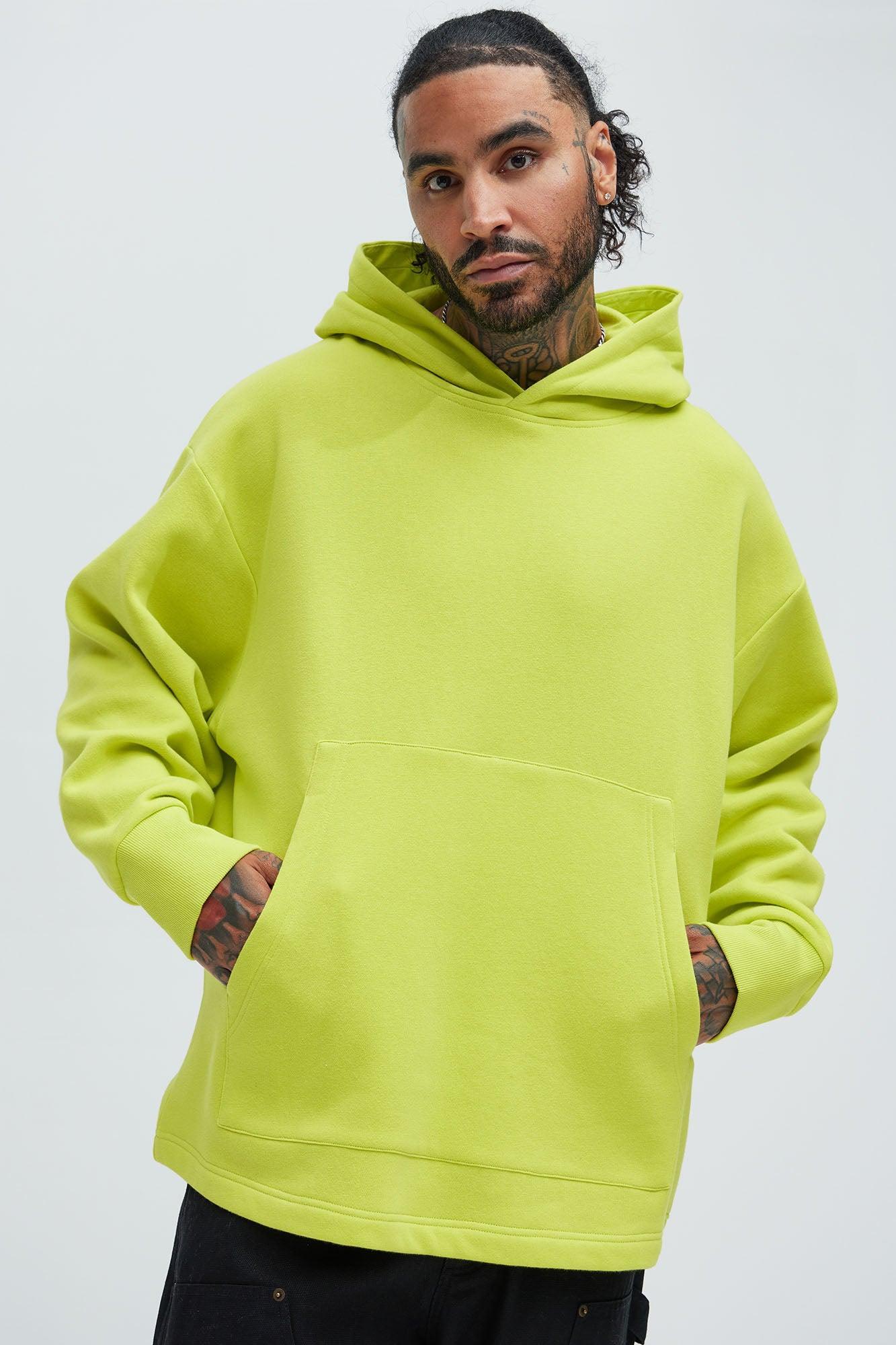 Tyson On The Go Hoodie - Neon Green Product Image