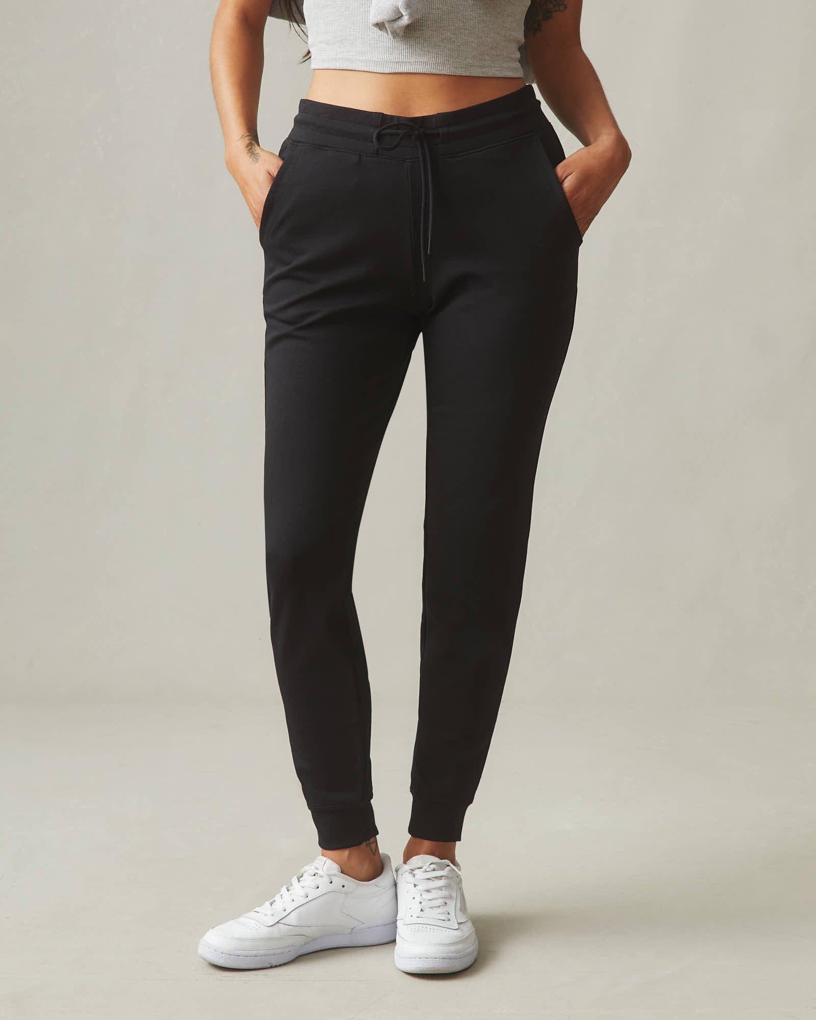 Ponte Jogger - Super Black Product Image