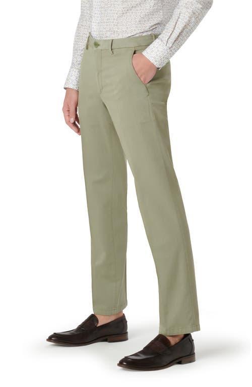 Mens Stretch Cotton-Blend Straight-Leg Chino Pants Product Image