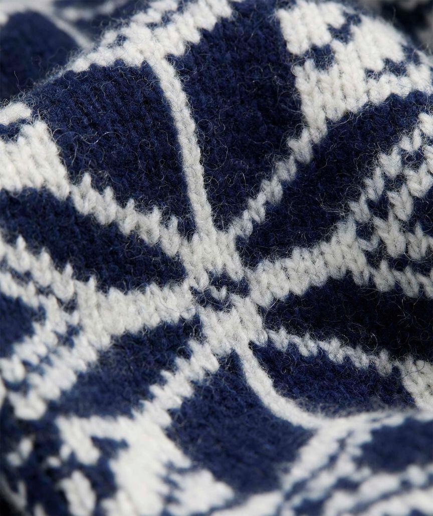 Merino Wool Nordic Fair Isle Sweater Product Image