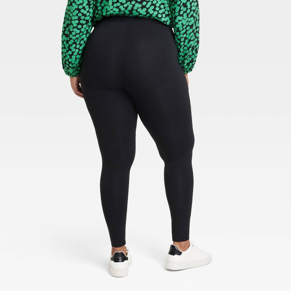 Womens High-Waisted Slim Fit Leggings - Ava & Viv Product Image