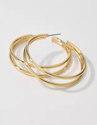 Aerie Double Hoop Earrings Product Image