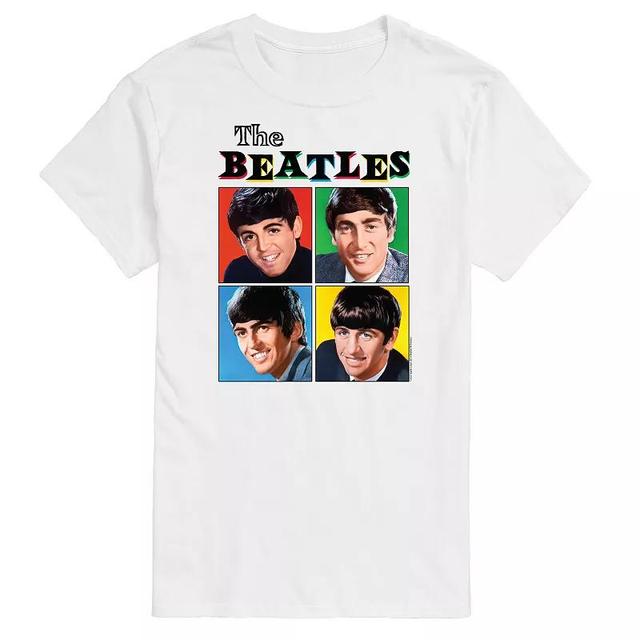 Big & Tall The Beatles Graphic Tee, Mens, Size: 3XB, White Product Image