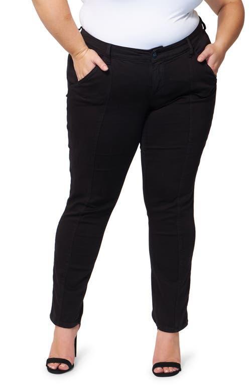 SLINK Jeans Mid Rise Cigarette Leg Jeans Product Image