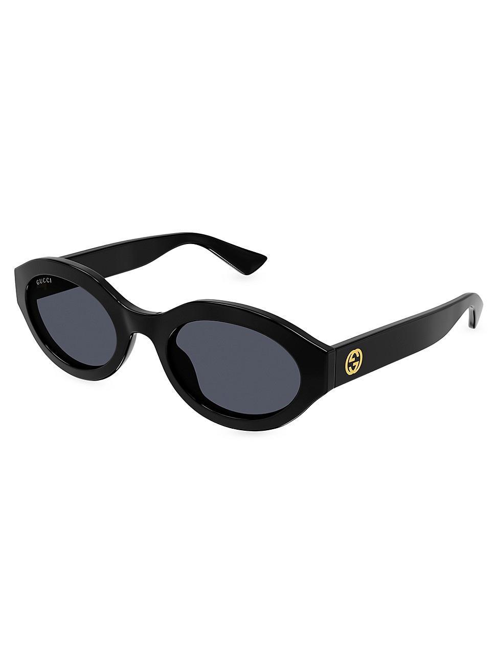 Womens Minimal GG 53MM Oval Sunglasses Product Image