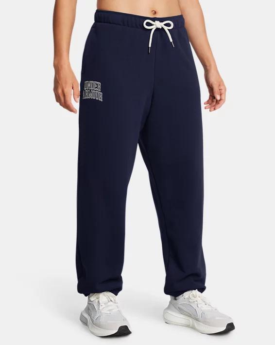 Womens UA Icon Heavyweight Terry Oversized Pants Product Image