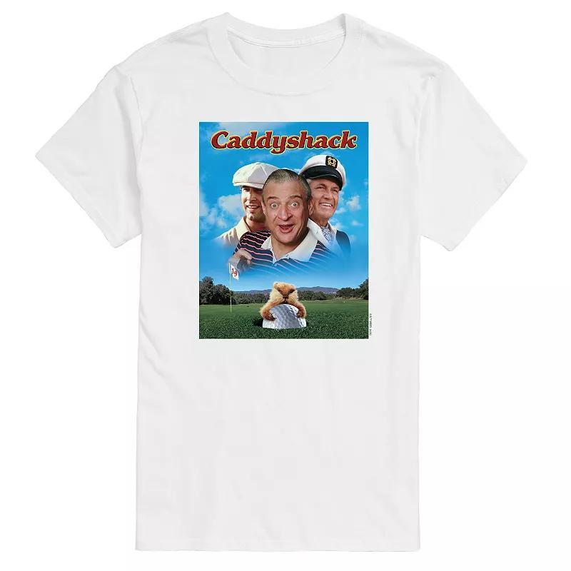 Mens Caddy Shack Poster Graphic Tee Product Image