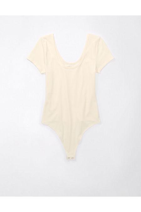 AE Short-Sleeve Scoop Bodysuit Women's Product Image