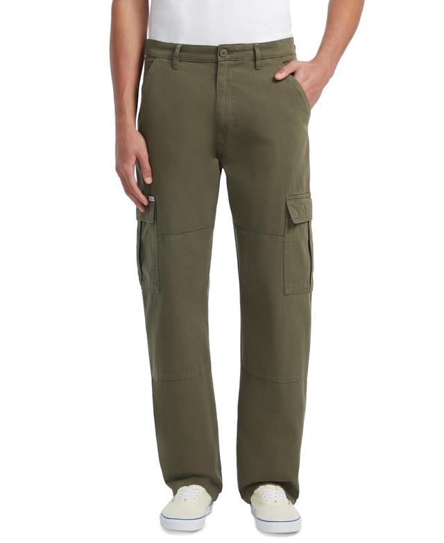 Guess Jeans by Guess Mens Regular-Fit Chino Cargo Pants Product Image