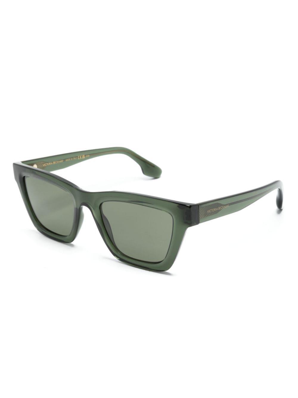 Wayfarer-frame Sunglasses In Green Product Image