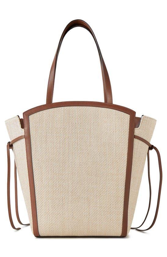 Clovelly Raffia Tote In Neutrals Product Image