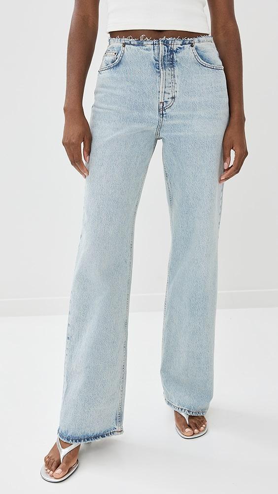 HAIKURE Korea WB Stromboli Blue Jeans | Shopbop Product Image