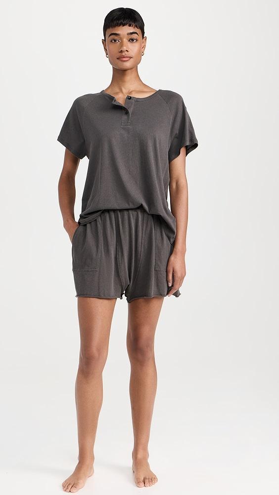 THE GREAT. The Lounge Shorts | Shopbop Product Image