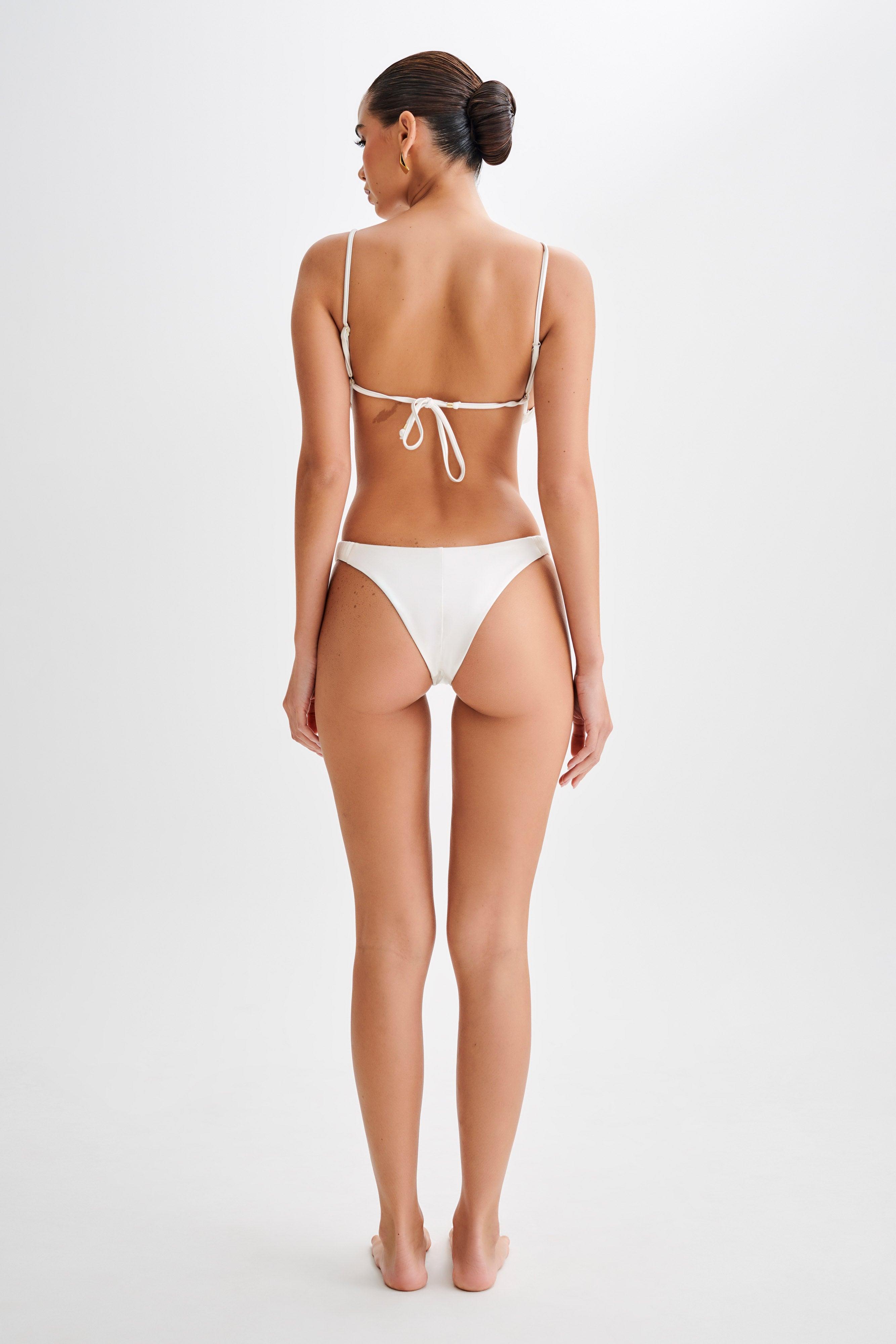 Michelle Cheeky Bikini Bottom - Ivory Product Image